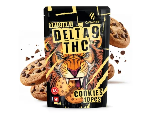 Delta 9 THC Cookies – 10pcs
