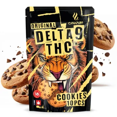 Delta 9 THC Cookies – 10pcs